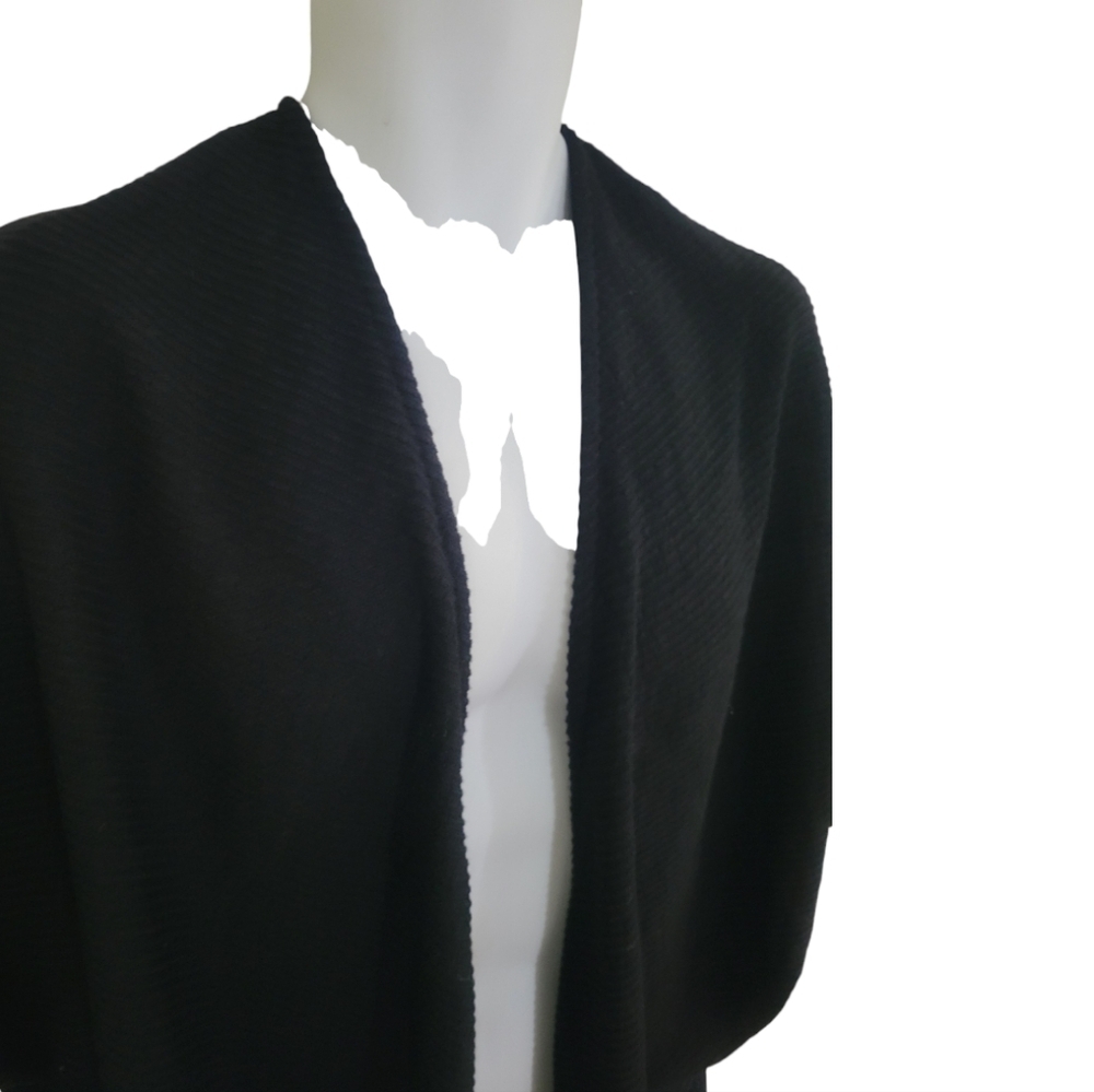 Ichi Eluise Cocoon 3/4 Open Knit Soft Cozy Cardigan- Womens O/S - Picture 8 of 13